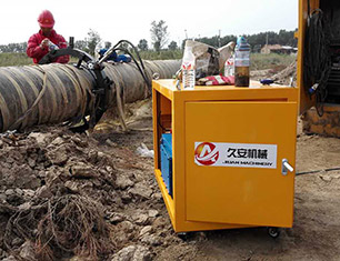 Shandong Binzhou waste crude oil pipeline removal project
